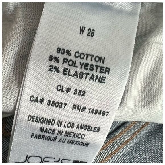 Joe’s Charlie High Rise Skinny Ankle Jeans Cobra Side Stripe Jaylyn Wash Size 28 - Picture 15 of 16